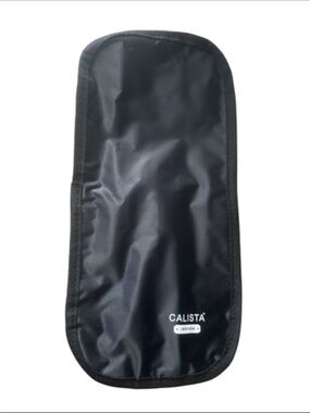 Calista Black Heat-Resistant Zippered Travel Storage Bag For Hot Round Brush